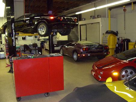 Lamborghini service