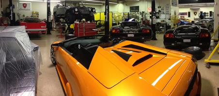 Lamborghini service 