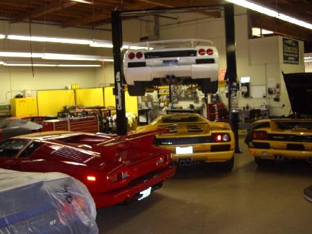 Lamborghini service
